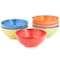 Elama Color Ridge 6 Piece Assorted Bowl Set ELM-COLOR-RIDGE-6-BOWL - alternate 1