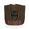 Picnic Time Family Of Brands NFL Green Bay Packers - Coronado Canvas and Willow Basket Tote 203-00-140-124-2 - alternate 1