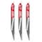 Milwaukee Tool 9 in x 6 TPI Reciprocating Saw Blade, 3 PK 48-00-5342 - alternate 1