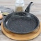 Gibson Home Delhi 9.5 Inch Round Nonstick Carbon Steel Frying Pan in Black 138336.01 - alternate 5