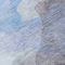 Homeroots 3' X 5' Sky Blue And Gray Abstract Washable Indoor Outdoor Area Rug 631845 - alternate 4