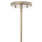 Jonathan Y Kurtz 9.5" Adjustable Drop Metal/Glass LED Pendant, Brass Gold/White JYL3517A - alternate 8