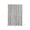 Homeroots 19" Set of Four Black And White Striped Cotton Placemats 548881 - alternate 4