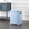 Happimess Marco Rectangular 10.6-Gallon Double Bucket Trash Can with Soft-Close Lid, Tide Pool Blue HPM1005H - alternate 3