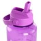 Gibson Home Brever 50oz Hydrate Yourself Hourly Motivation Water Bottle in Purple 136614.01PUR - alternate 2