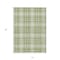 Homeroots 10' X 14' Artichoke Green Brown And Ivory Plaid Washable Indoor Outdoor Area Rug 597074 - alternate 5