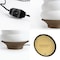 Jonathan Y Honey Pot 12 in. Minimalist Classic Plant-Based PLA 3D Printed Dimmable LED Table Lamp, White/Brown USA1001C - alternate 5