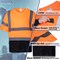 Protectx Short Sleeve T-Shirt, Class 2, Type R, Polyester, Orange, M, 3 PK ST-150SS1-OR-M-03 - alternate 4