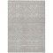 Homeroots 9' X 12' Beige And Ivory Chevron Washable Indoor Outdoor Area Rug 612236 - alternate 5