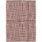 Homeroots 8' X 10' Burgundy And Ivory Striped Washable Indoor Outdoor Area Rug 583411 - alternate 4