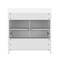 Flash Furniture Haven 36in. Vanity w/Sink, Storage Cabinet w/Blk Hardware, Bottom Drawer, Marble Countertop, Wht FS-BN-4-36-KD-WH-HDBLK-GG - alternate 8