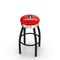 Holland Bar Stool Co Florida Panthers, 2025 Stanley Cup 25in Swivel Counter Stool with a Black Wrinkle and Chrome Finish L8B3C - alternate 1