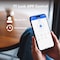 Wrightmaster 3 in 1 Corded Zinc Smart Lock Deadbolt, Keyless Entry Door Lock with Fingerprint Digital, APP Contr ZR-DF01T-SR - alternate 5