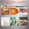 Vevor 16.5" x 11" Electric Food Buffet Server 100W Glass Warming Tray YD-302C-J-42+28S - alternate 4
