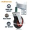 Powertec 6in Spring Loaded Gate Wheel, 500lbs Swivel Caster Wheel, 360° Rotation Castor 17221 - alternate 4