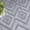 Homeroots 7' X 10' Blue Indoor Outdoor Area Rug 522115 - alternate 5