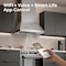 Wrightmaster 36 in. Convertible Vent Wall Mounted Stainless Steel Range Hood with Smart Control & 4-Speed Levels ZR-CAS36313A - alternate 6