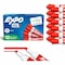 Expo Low-Odor Dry-Erase Marker, Broad Chisel Tip, Red, 12PK 80002A - alternate 1