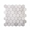 Apollo Tile 12x12 Bianco Carrara Marble Polished, Etched Floor and Wall Mosaic Tile 4.92 sqft/case, 5PK APLBL8801CAA - alternate 1