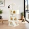 Simple Deluxe 54 Inches Cat Tree Tower Condo Furniture, Cat Tower for Indoor Cats, Beige 3A88CATTREE54INBGE - alternate 4