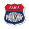 Signmission Sam's Workshop, 6 Inch X 6 Inch, Plastic Sign SHI-P-6-489-SAM - alternate 1