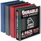 Samsill Durable View Binders - 1 1/2in Binder Capacity - Letter - 8 1/2in x 11in Sheet Size - 350 Sheet, 3PK MP46458 - alternate 2