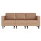 Flash Furniture HERCULES Artemis Cognac LeatherSoft Reception Sofa w/4 AC Outlets/2 USB/2 USB-C Ports ZB-8921-3S-COGNAC-GG - alternate 6