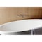 Kingston Brass Two-Handle Wall Mount Tub Faucet, Brushed Nickel KS5028AX - alternate 2