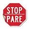 Signmission Stop Pare, 18 Inch X 18 Inch, Vinyl Decal OC-D-18-6 - alternate 1