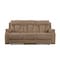 Homeroots 40" Modern Beige Fabric Sofa 329383 - alternate 1
