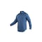First Tactical Long Sleeve Shirt, 35% Cotton, 65% Polyester, Button, Zipper, 2 Pocket(s), French Blue, S 111011 - alternate 4
