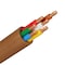 Syston Cable Technology 18/6 Thermostat Doorbell HVAC Cable Wire 20 FT, 18 AWG 6 Conductors 100% Solid Copper CL3R/CMR/FT4 7432-20BN - alternate 1