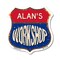 Signmission Alan's Workshop, 18 Inch X 18 Inch, Plastic Sign SHI-P-18-489-ALAN - alternate 1