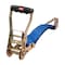 Mytee Products 2in x 27ft Blue Ratchet Tie-Down Strap w/ Wire Hook, 3,333 lbs WLL, 10PK RS227WH-Bx10 - alternate 8