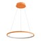 Jonathan Y Brice 23.75" Modern Contemporary Metal Round Dimmable Integrated LED Pendant, Orange JYL7203G - alternate 6