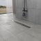 Kingston Brass 28-Inch Stainless Steel Linear Shower Drain with Reversible Tile Insert and Flat Grate BSFK2820 - alternate 3