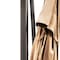 Homeroots 13ft Tan Polyester Rectangular Tilt Cantilever Patio Umbrella With Stand 485641 - alternate 3