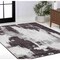 Jonathan Y Zoe Contemporary Bohemian Abstract Marble Charcoal/Cream 3 ft. x 5 ft. Area Rug SEU302C-3 - alternate 4