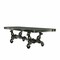 Homeroots 46" Green Solid Wood Trestle Base Dining Table 348653 - alternate 1
