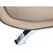 Homeroots 64in Beige And Silver Faux Leather Love Seat 329460 - alternate 6