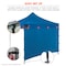 Ergodyne Blue Enclosed Pop-Up Tent Kit - 10ft x 10ft 6057 - alternate 4