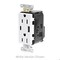 Leviton Lev-Lok TR Dup USB A-C 15A 125V Red M56AC-R - alternate 3