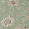 Homeroots 8' X 10' Artichoke Green Ivory And Coral Floral Washable Indoor Outdoor Area Rug 604764 - alternate 2