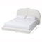 Baxton Studio Cachet Boucle Upholstered Floating Bed, King 261-14353-ZORO - alternate 5