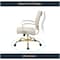 Leisuremod Benmar Leather Office Chair with Gold Frame, Tan BOG19TL - alternate 5