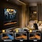 Edendirect 68 in. Wall Mount Metal Smart Electric Fireplace in Black, 4.33 in. Width, 2-Heating Settings, Remote ZR-WE-68 - alternate 6