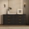 Manhattan Comfort Clifford Dresser in Black (6-Drawer) DR1834-2 - alternate 1