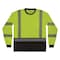 Ergodyne Hi-Vis Shirt, 4XL, Lime, Long Sleeve 22298 - alternate 1