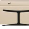 Homeroots Beige Italian Leather Power Reclining U Shaped Ten Piece Corner Sectional With Console 634691 - alternate 8