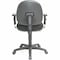 Lorell Task Chair, 17.30" to 22.40", Adjustable Arms, Black LLR80004 - alternate 2